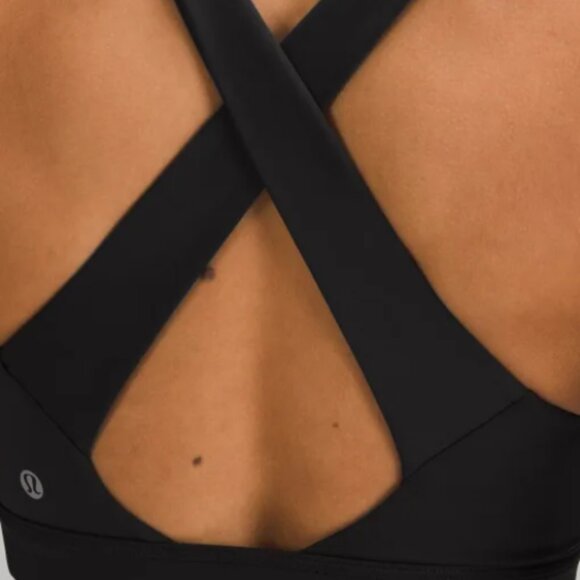 Lululemon Envital Bra, Medium Support, B/C Cup in Black, Size 8 - Picture 10 of 11